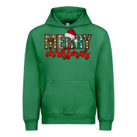Emerald merry christmas Urban Hoodie - CowhideDigitalArt