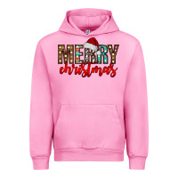 Fuchsia Pink merry christmas Urban Hoodie - CowhideDigitalArt