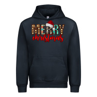 Navy merry christmas Urban Hoodie - CowhideDigitalArt