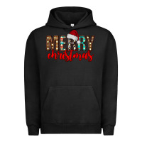 Pigment Black merry christmas Urban Hoodie - CowhideDigitalArt