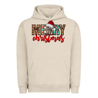 Pigment French Oak merry christmas Urban Hoodie - CowhideDigitalArt