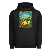 Pigment Black what happens at the lake stays at the lake air freshener Urban Hoodie - HRA Design Shop