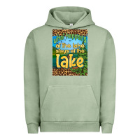 Pigment Oil Green what happens at the lake stays at the lake air freshener Urban Hoodie - HRA Design Shop