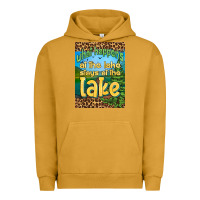 Pigment Peanut Butter what happens at the lake stays at the lake air freshener Urban Hoodie - HRA Design Shop