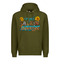 Army Green i'm just talking tennessee Premium Hoodie - HRA Design Shop