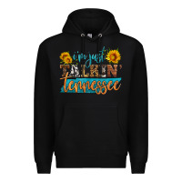 Black i'm just talking tennessee Premium Hoodie - HRA Design Shop