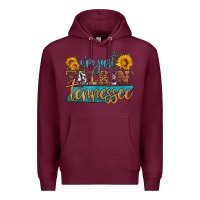 Burgundy i'm just talking tennessee Premium Hoodie - HRA Design Shop