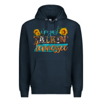 Navy i'm just talking tennessee Premium Hoodie - HRA Design Shop