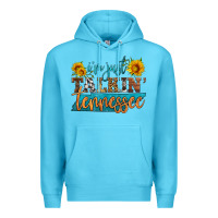 Ocean Blue i'm just talking tennessee Premium Hoodie - HRA Design Shop