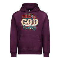 Mauve Wine This is god country 4th of july Urban Hoodie - CowGirlArtShop