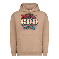 Pigment Burro This is god country 4th of july Urban Hoodie - CowGirlArtShop