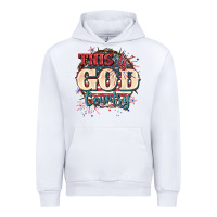White This is god country 4th of july Urban Hoodie - CowGirlArtShop