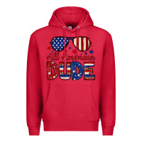 Cardinal All American dude Premium Hoodie - Neo Western