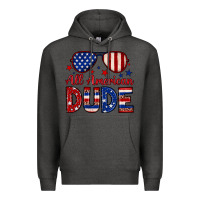 Charcoal Heather All American dude Premium Hoodie - Neo Western