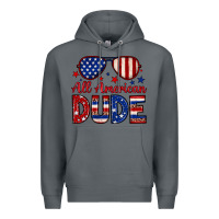 Rock All American dude Premium Hoodie - Neo Western