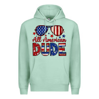 Seafoam All American dude Premium Hoodie - Neo Western