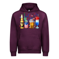 Mauve Wine 4th of July American drinks Urban Hoodie - Neo Western