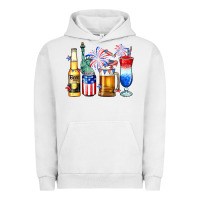 Pigment Lunar Rock 4th of July American drinks Urban Hoodie - Neo Western