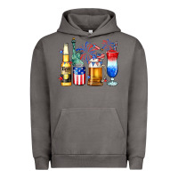 Pigment Tornado 4th of July American drinks Urban Hoodie - Neo Western