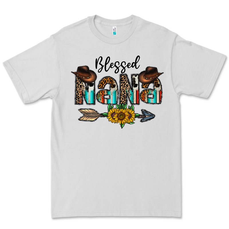 Blessed Nana Premium Tee by CowhideDigitalArt | Teevron