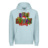 Blue Mist Christmas big daddy claus Premium Hoodie - FaDigitalArtStudio