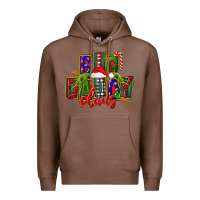Chestnut Christmas big daddy claus Premium Hoodie - FaDigitalArtStudio