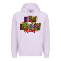 Lilac Christmas big daddy claus Premium Hoodie - FaDigitalArtStudio