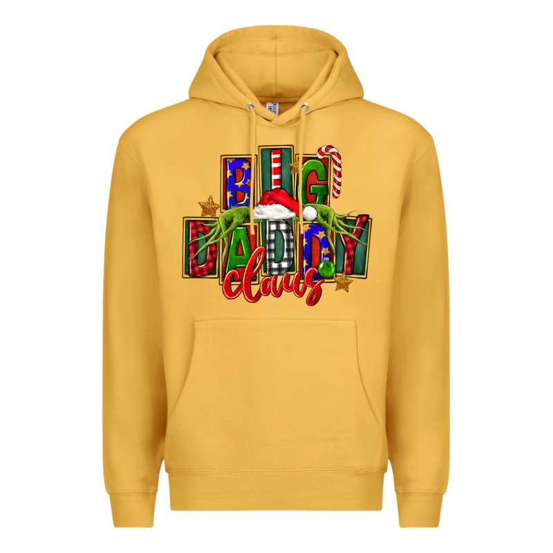 Christmas Big Daddy Claus Premium Hoodie by FaDigitalArtStudio | Teevron
