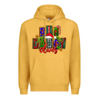 Mustard Christmas big daddy claus Premium Hoodie - FaDigitalArtStudio