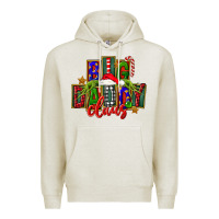 Oatmeal Heather Christmas big daddy claus Premium Hoodie - FaDigitalArtStudio