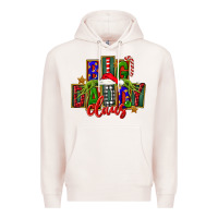 Pale Pink Christmas big daddy claus Premium Hoodie - FaDigitalArtStudio