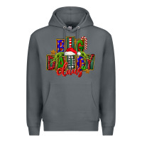 Rock Christmas big daddy claus Premium Hoodie - FaDigitalArtStudio