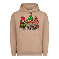 Pigment Burro merry christmas gnomes Urban Hoodie - CowhideDigitalArt