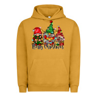 Pigment Peanut Butter merry christmas gnomes Urban Hoodie - CowhideDigitalArt