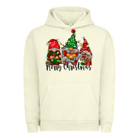 Pigment Pistachio merry christmas gnomes Urban Hoodie - CowhideDigitalArt