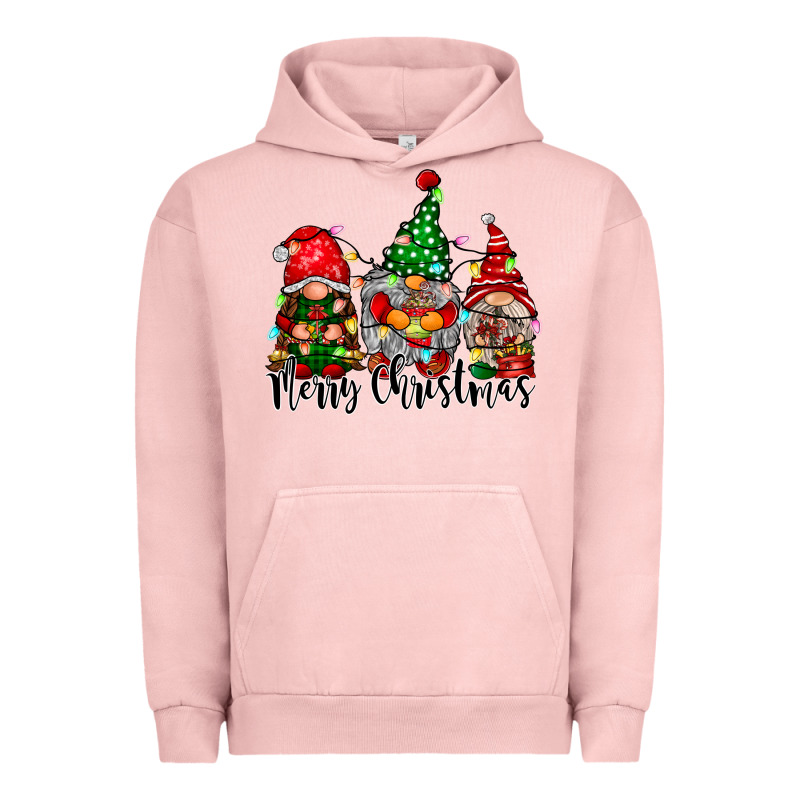 Merry Christmas Gnomes Urban Hoodie by CowhideDigitalArt | Teevron