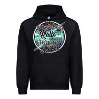 Black the thunder rolls and the lightnin strikes Urban Hoodie - SublimationCraftShop