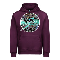 Mauve Wine the thunder rolls and the lightnin strikes Urban Hoodie - SublimationCraftShop