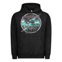 Pigment Black the thunder rolls and the lightnin strikes Urban Hoodie - SublimationCraftShop
