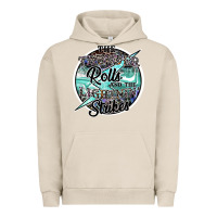 Pigment French Oak the thunder rolls and the lightnin strikes Urban Hoodie - SublimationCraftShop