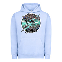 Pigment Grape Ice the thunder rolls and the lightnin strikes Urban Hoodie - SublimationCraftShop