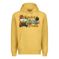 Antique Gold Student Delivery Specialist Premium Hoodie - CowhideDigitalArt