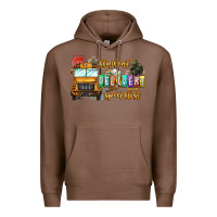 Chestnut Student Delivery Specialist Premium Hoodie - CowhideDigitalArt