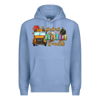 Colony Blue Student Delivery Specialist Premium Hoodie - CowhideDigitalArt