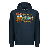 Navy Student Delivery Specialist Premium Hoodie - CowhideDigitalArt