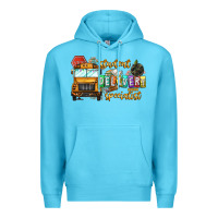 Ocean Blue Student Delivery Specialist Premium Hoodie - CowhideDigitalArt