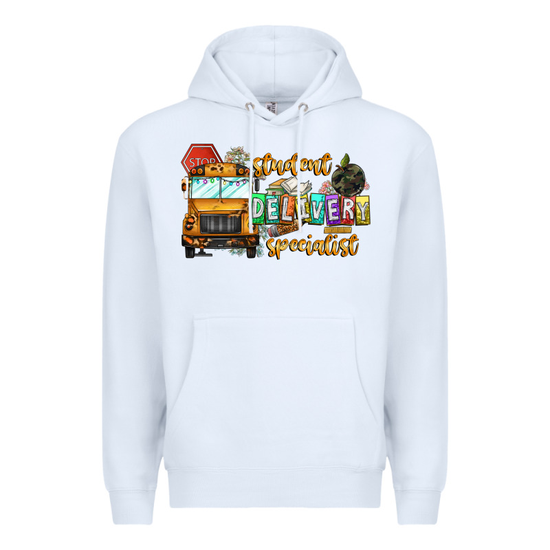 Student Delivery Specialist Premium Hoodie by CowhideDigitalArt | Teevron