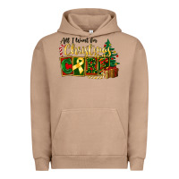 Pigment Burro all i want for christmas is cure childhood cancer Urban Hoodie - FaDigitalArtStudio
