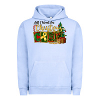 Pigment Grape Ice all i want for christmas is cure childhood cancer Urban Hoodie - FaDigitalArtStudio