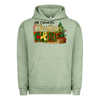 Pigment Oil Green all i want for christmas is cure childhood cancer Urban Hoodie - FaDigitalArtStudio
